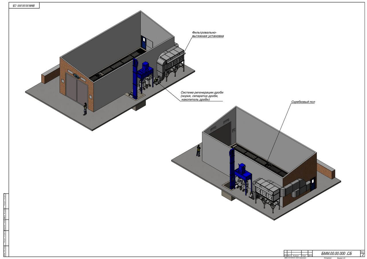 Sandblasting Chamber TWEKO
