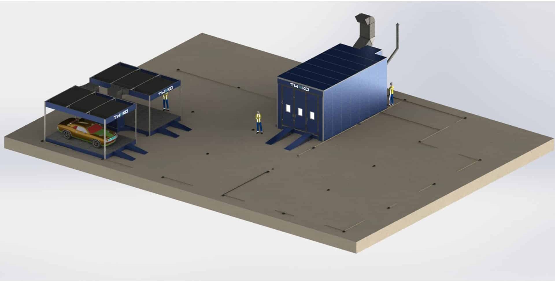 Automotive paint shop Bosch Auto Service VB Avto