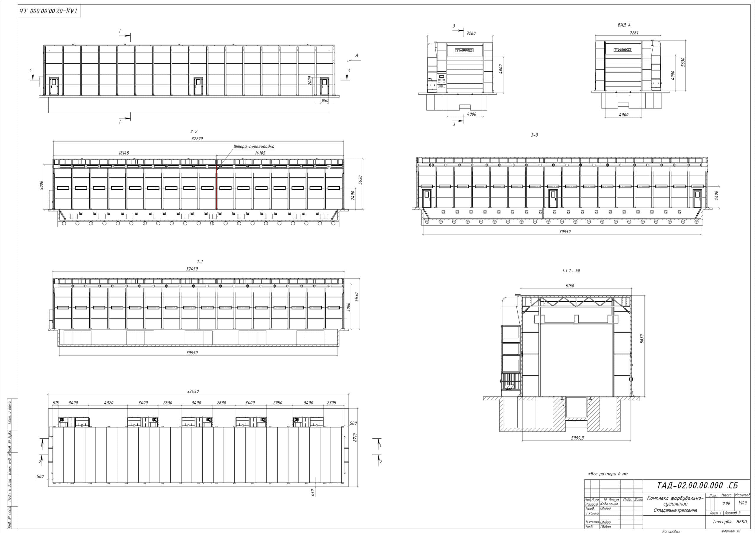 Custom Paint Booth and Drying System Project for TAD Enterprise