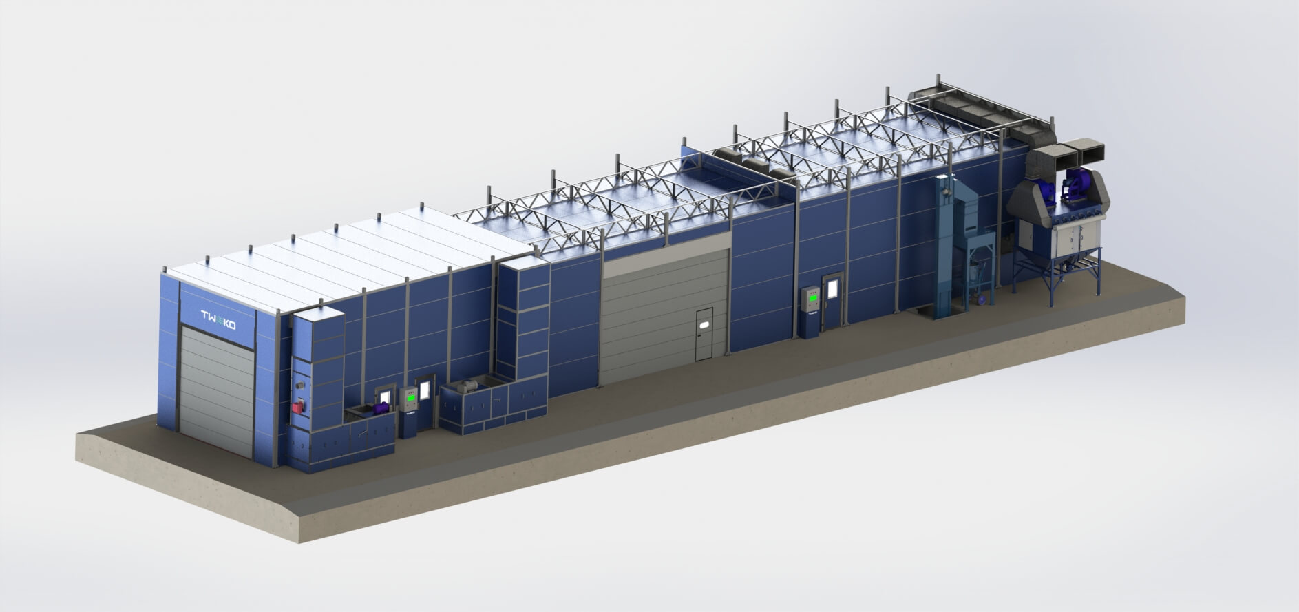 TDC Ukrspetstekhnika service facility and production infrastructure