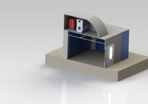 Malovací a sušicí komplex pro LLC “AZ MDF Ltd”