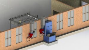 Water Wash Spray Booth for Structural Steel Fabrication — PrJSC “Ob’iednannia Prohres”