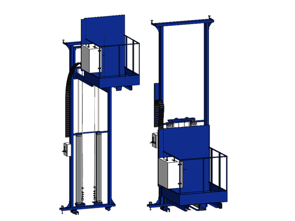 Lifting and Traversing Painter’s Platform Series 3PtO