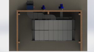 Paint Booth with Water Curtain for Defense Equipment – “Specoboronmash”