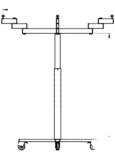 Malířský stůl (rameno)