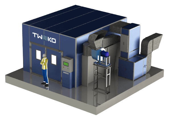 KF Series Spray Booth