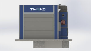 Nástřiková sušicí kabina pro Future Development Agency