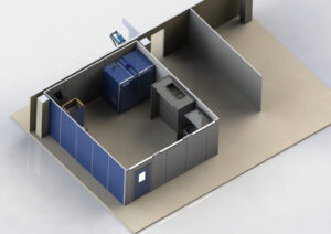 Painting Area for a Specialized Equipment Manufacturer