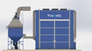 Integrovaný komplex tryskání a lakování pro výrobce speciální techniky LLC „S-K-S“