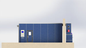 Lakovací a sušicí kabina pro společnost „Továrna na filtrační rukávy“ s.r.o.