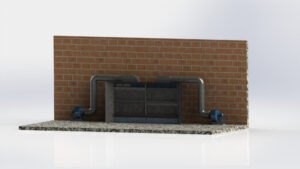 Lakovací kabina AS Hydro pro lakování dřevěných výrobků — OBRA CONSTRUCTION GROUP s.r.o.