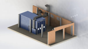 Industrial Paint Booth for Special-Purpose Equipment — for Defense Enterprise