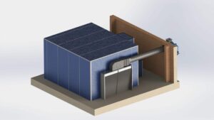 Lakovací kabina pro výrobce dřevěných židlí a stolů — TOV «Aliance Pak»