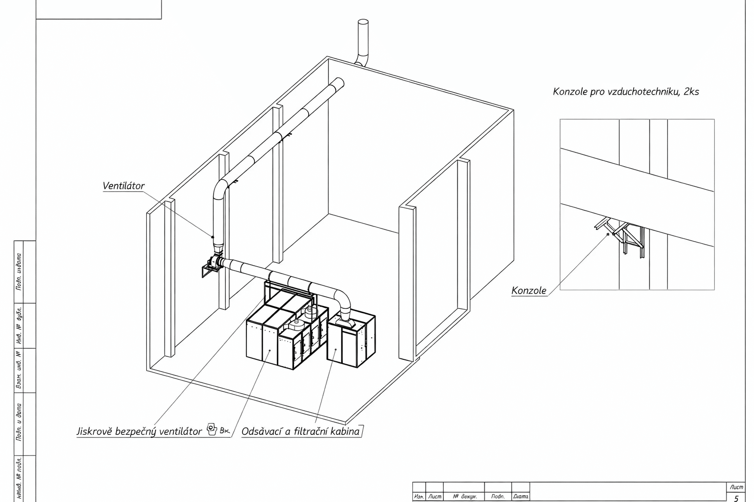 Modernizace lakovací a přípravné sekce pro broušení a povrchovou úpravu tlakových lahví