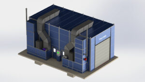 TWEKO Engineering Solution for Abrasive Blasting and Painting of TDC Special Equipment