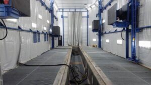 Komplex čištění a nátěru pro nákladní vagóny — Akciová společnost „Dniprovagonmash“