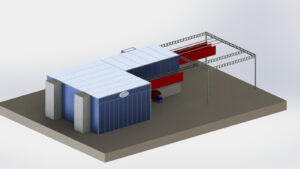 Modernizace lakovací části pro výrobce koupelnových žebříků a designových radiátorů – MARIO