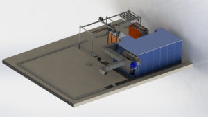 Modernizace lakovací části pro výrobce koupelnových žebříků a designových radiátorů – MARIO