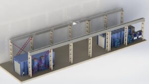 Abrasive Blasting and Painting Complex for Heavy Steel Structures (Autostrada)