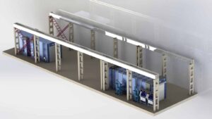 Abrasive Blasting and Painting Complex for Heavy Steel Structures (Autostrada)