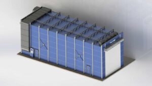 Abrasive Blasting and Painting Complex for Heavy Steel Structures (Autostrada)