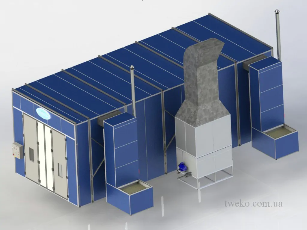 Spray booth