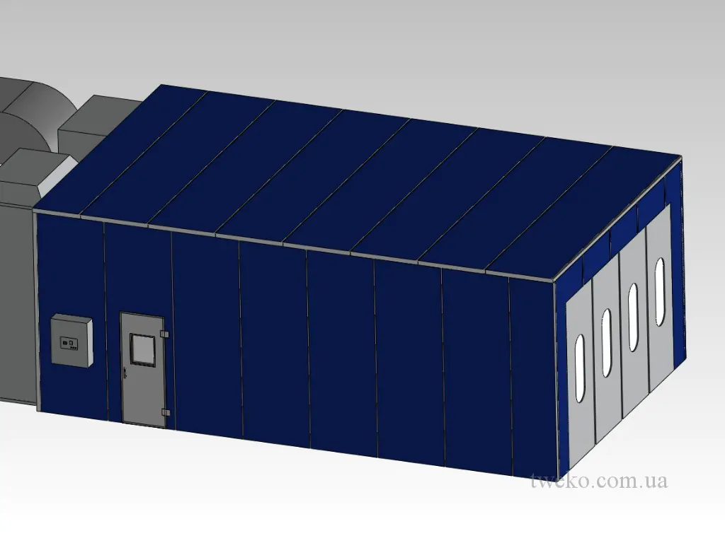 Spray booth