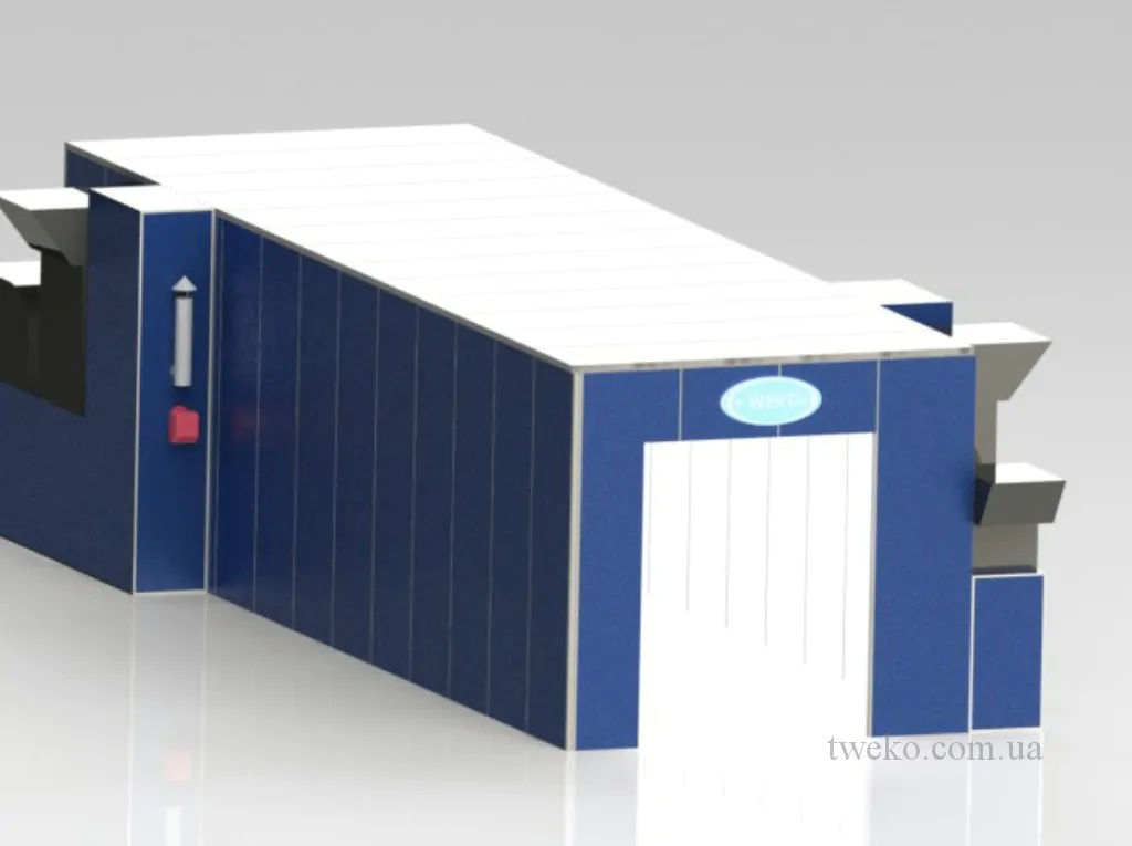 Spray booth