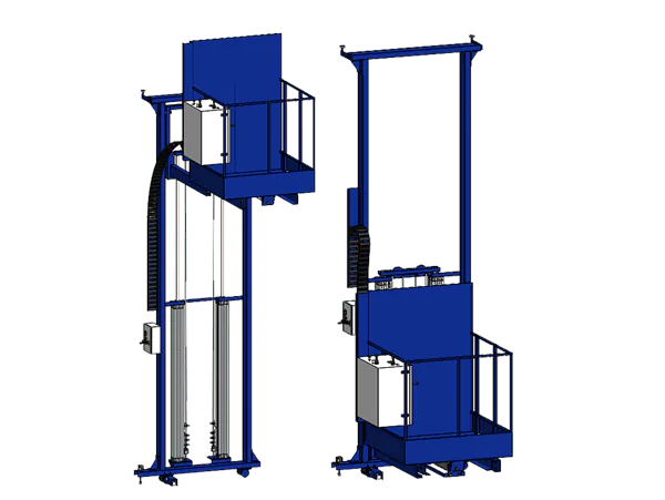 Lifting and Traversing Painter’s Platform Series 3PtO