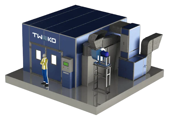 KF Series Spray Booth