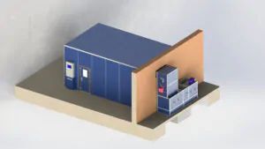 Paint and drying booth for a manufacturer of filter bags and metal structures_04