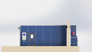Paint and drying booth for a manufacturer of filter bags and metal structures_06
